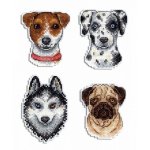 (image for) Who Said Woof? Plastic Canvas Manget Kit
